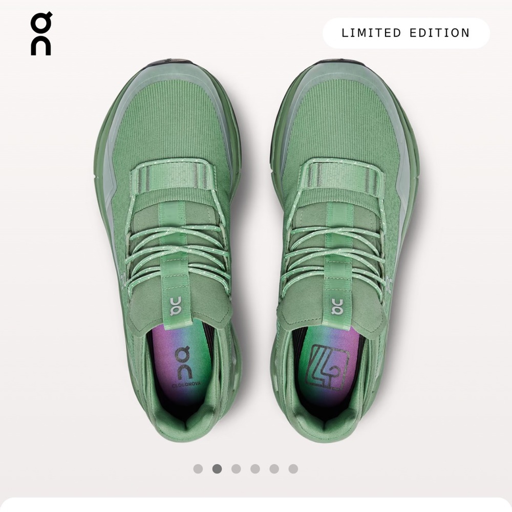 On Cloud Cloudnova Sensa Limited Edition Green Mo… - image 1